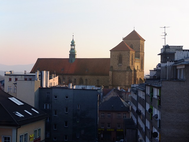 Město, Kostel, Evropa, Budova