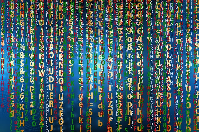 Free binary zero one illustration
