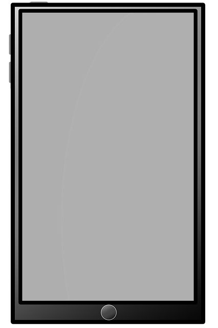 Free boarder frame tablet illustration