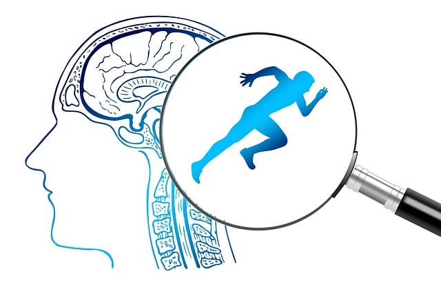 Free brain think throughts illustration