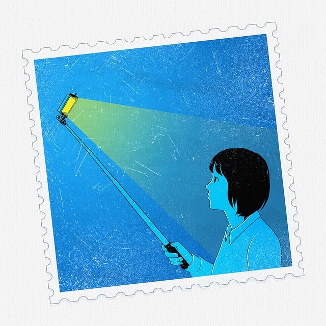 Free fantasy photo self-timer illustration