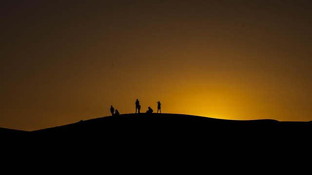 Free Silhouette Morocco photo and picture