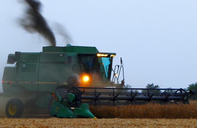 Free Combine Harvest photo and picture