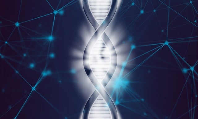 Free dna life biotechnology illustration