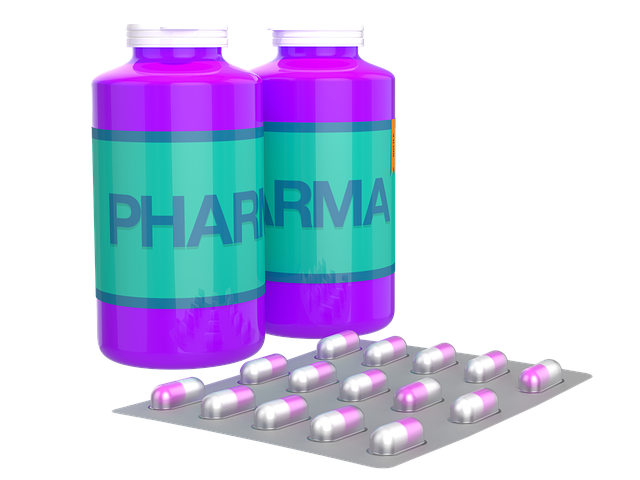 Free bottles pills medicine illustration