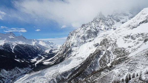 Free Mountain Snow photo and picture