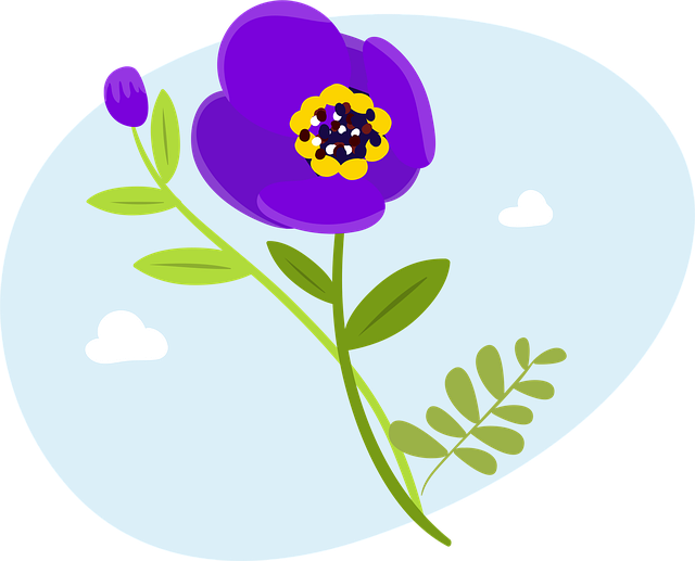 Free Flower Leaf vector and picture