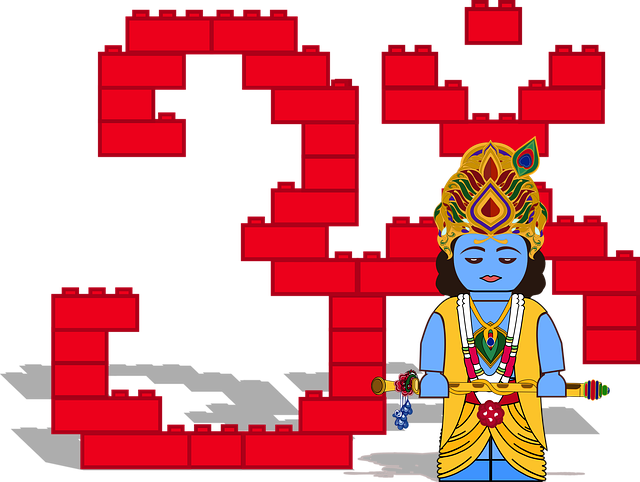 Free graphic lego krishna legos vector