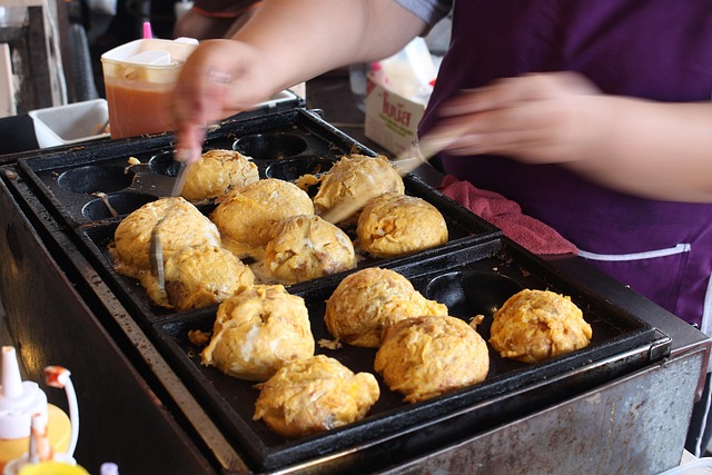 Voedsel, Ijs Japans, Takoyaki, Snoep