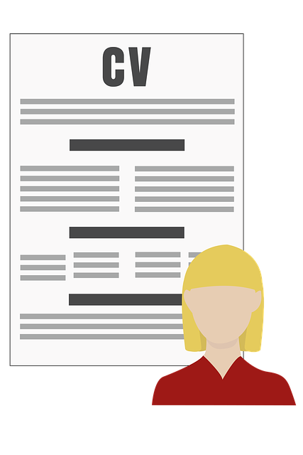 Download free HD stock image of Cv Resume Free cv resume employment illustration