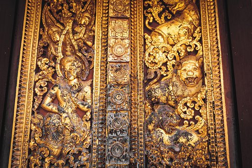 Free Laos Temple photo and picture