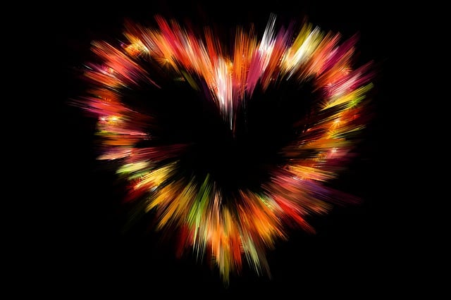 Free heart love valentine's day illustration