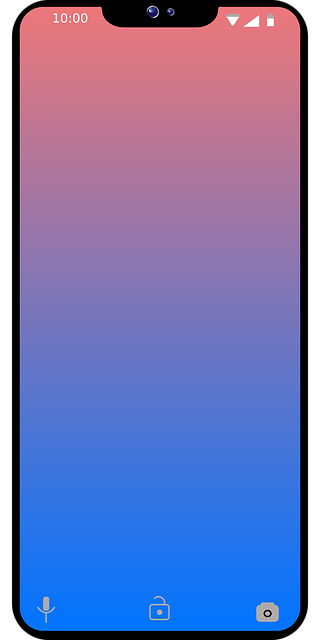 Free smartphone cell phone android vector