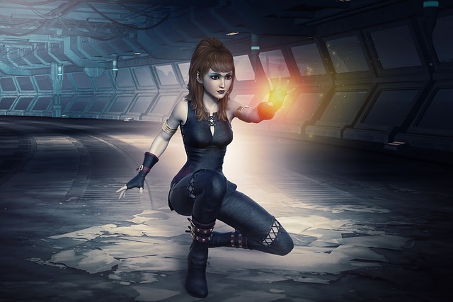 Download free HD stock image of Fantasy Scifi Free fantasy scifi sci-fi illustration