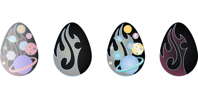 Free graphic easter eggs eggs vector