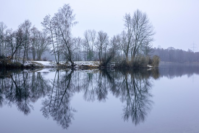 Winter, See, Landschaft, Natur, Schnee