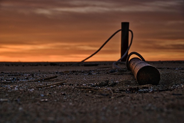 Free Post Wood Scene photo and picture