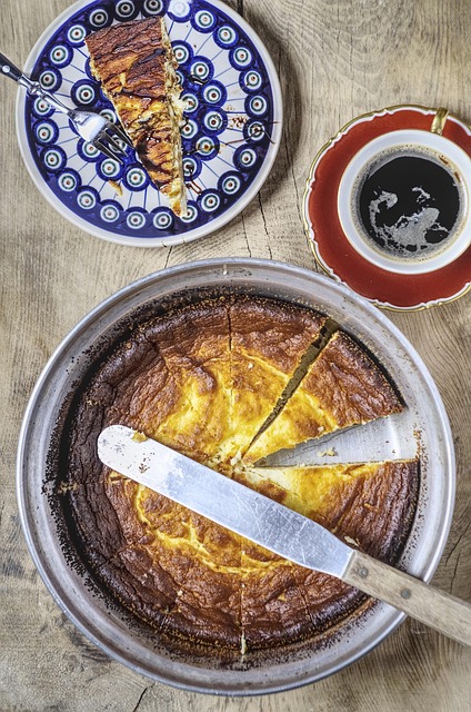Bolo De Queijo, Café, Copo, Fatiado