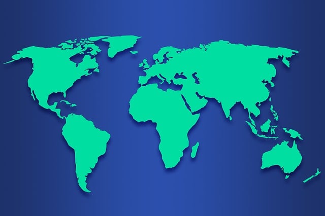 Free world map earth illustration