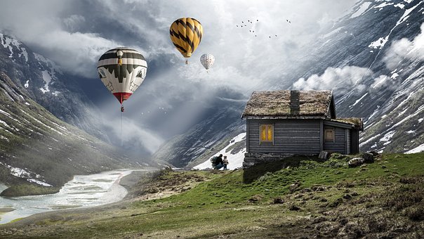 Free Father And Son Mountains photo and picture
