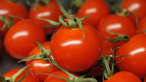 Tomates, Verduras, Rojo, Comida