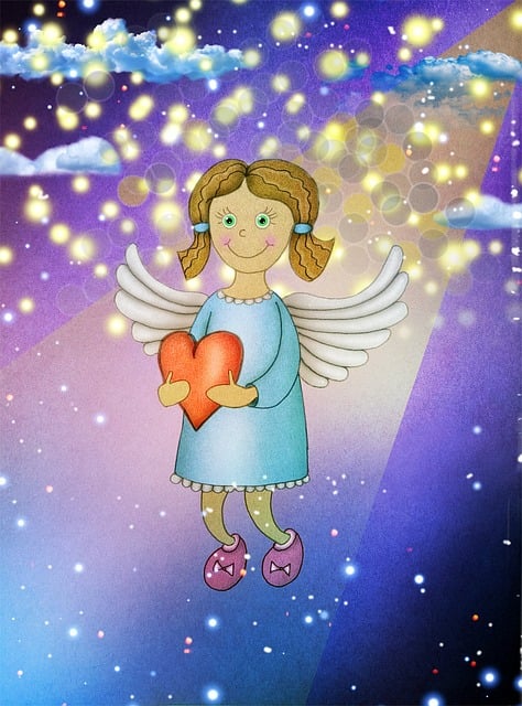 Engel, Ein Herz, Himmel, Liebe, Roman