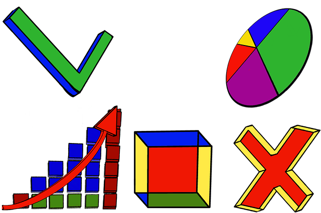 Free pie chart graph illustration