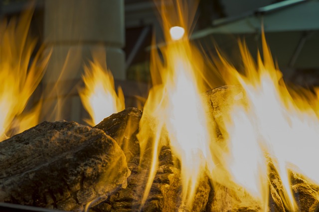 Free Fireplace Fire photo and picture