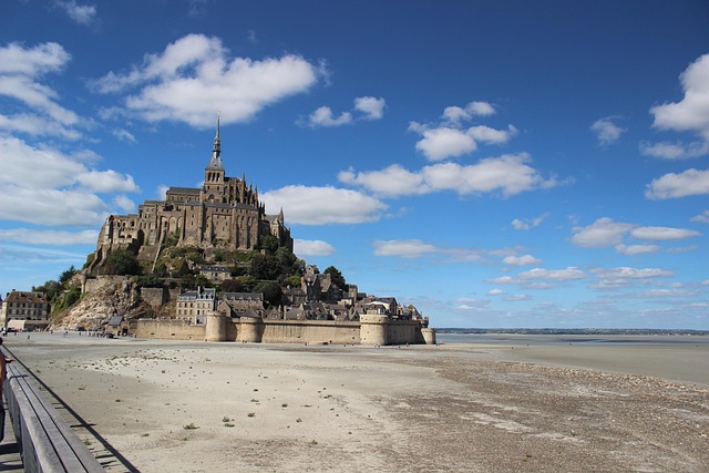 Free France Mont-Saint-Michel photo and picture