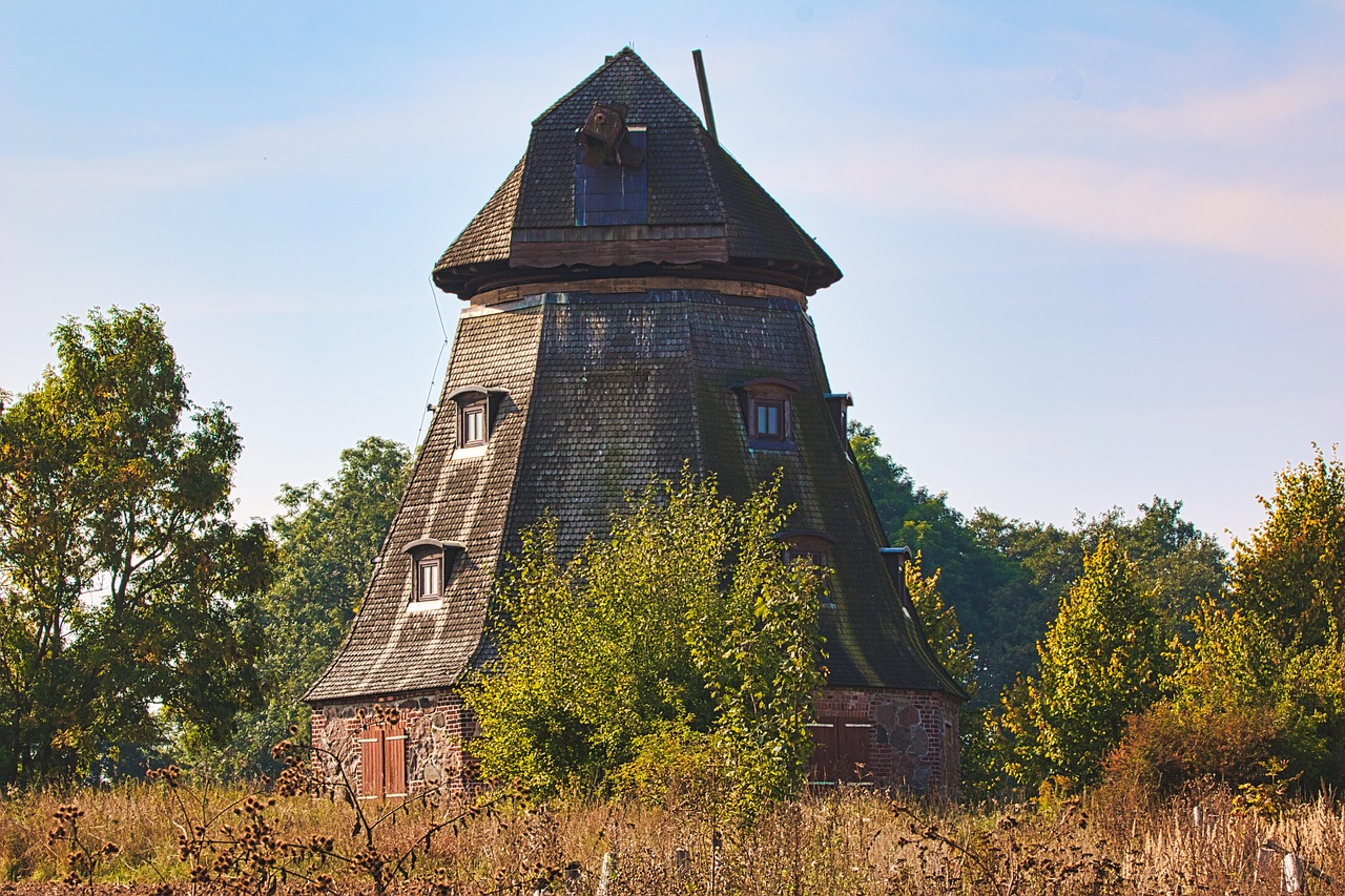 Windmill - free online jigsaw puzzle photo