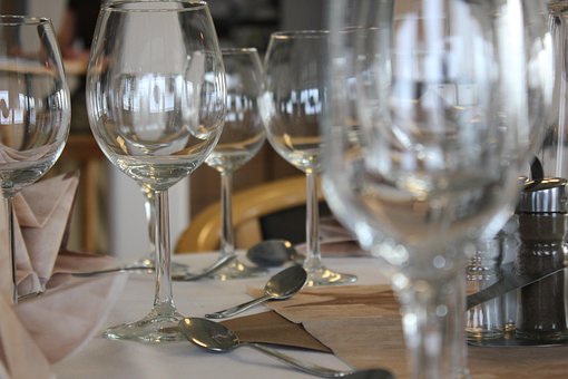 Vinho, Copo, Cobrir, Bebidas