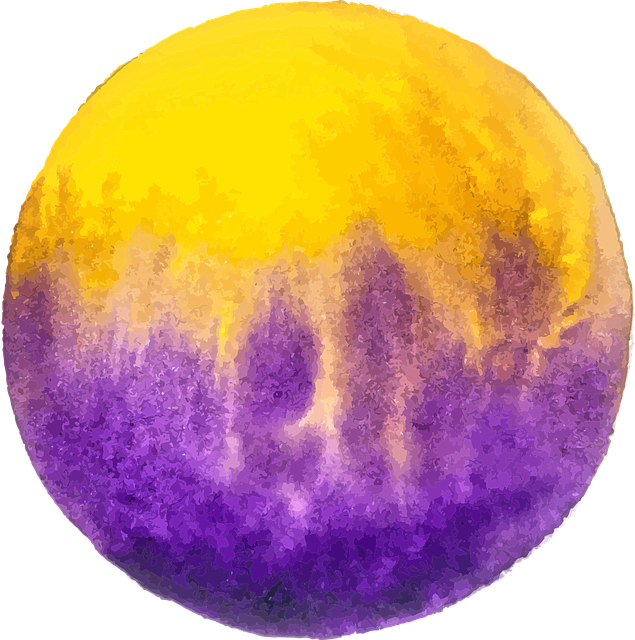 Free circle watercolor beautiful wallpaper vector