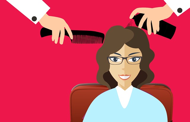 Free hair beauty salon illustration