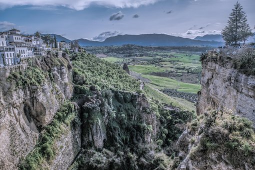 Rund, Andalucia, Landskab, Natur, Skat