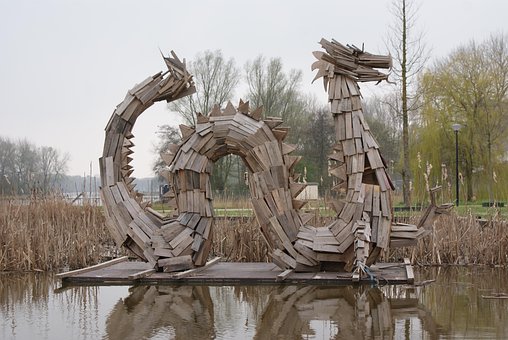 Free Dragon Carving photo and picture