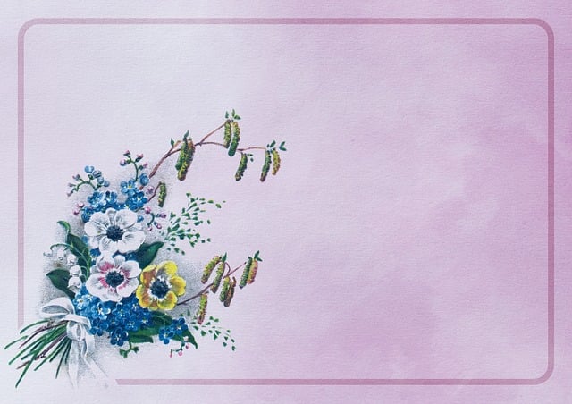 Free flower bunch of flowers spring flowers illustration
