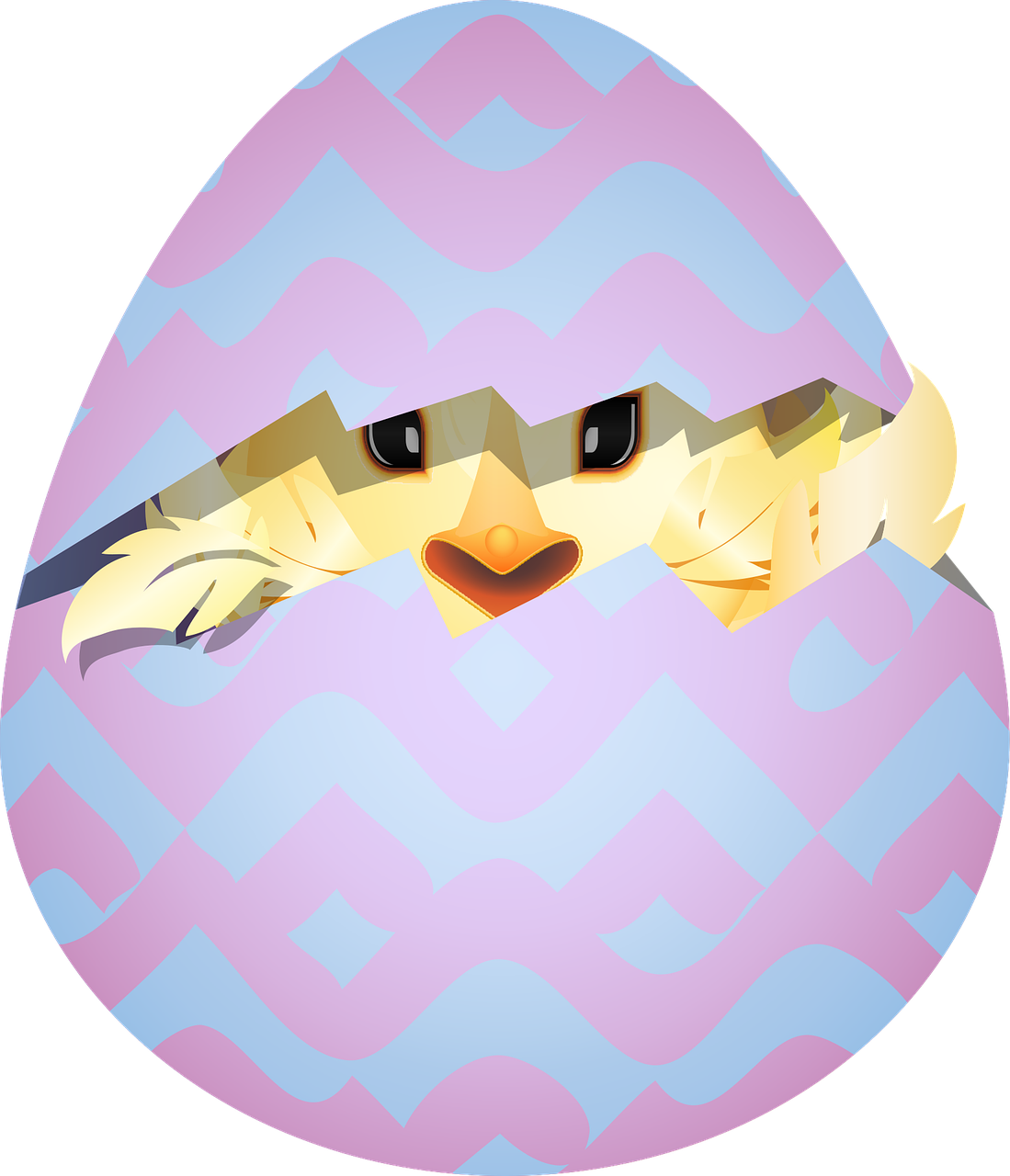 Download Graphic, Chick Smiley, Easter Egg. Royalty-Free Vector Graphic ...