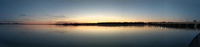 Free Sunset River photo and picture