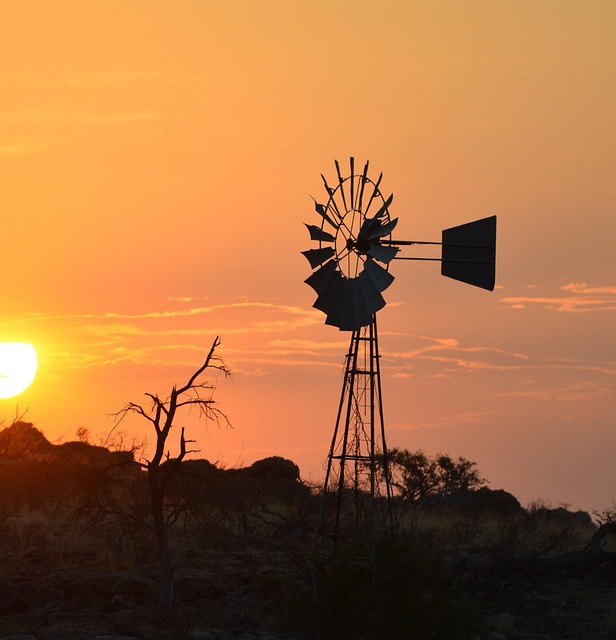 Afrika, Sonnenuntergang, Natur