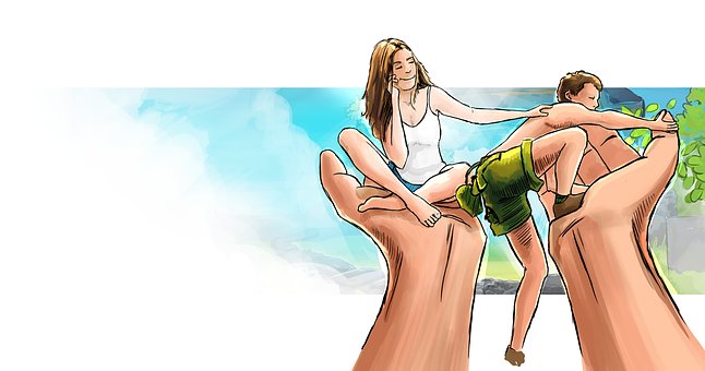 Free Girl Boy illustration and picture
