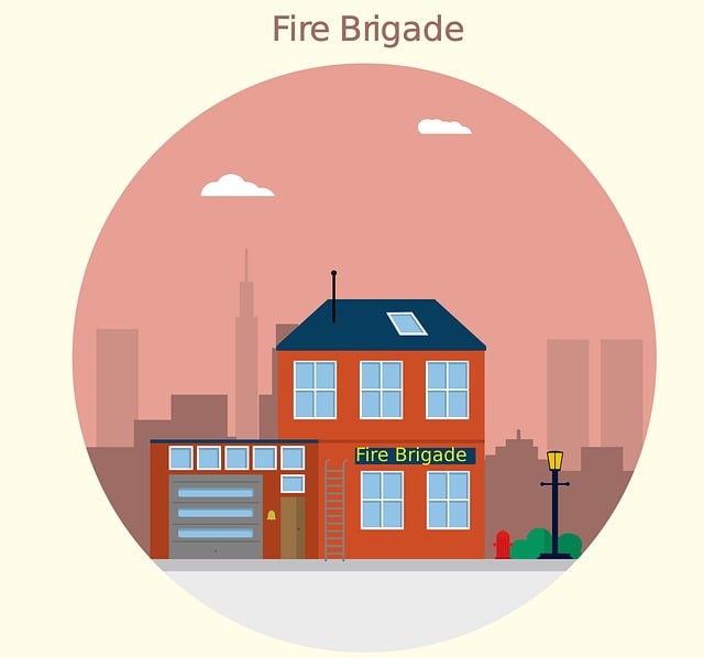 Free fire fighters hydrant red illustration