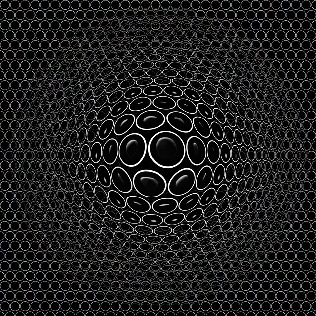 Free background artistic circle illustration