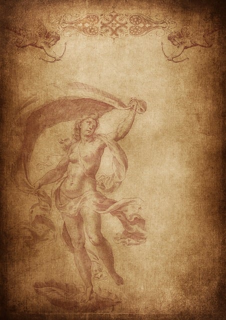 Free venus angel jewellery illustration