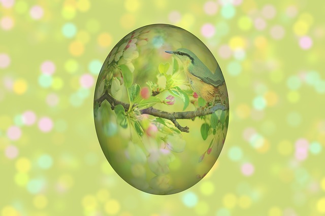 Free easter easter greeting greeting card illustration