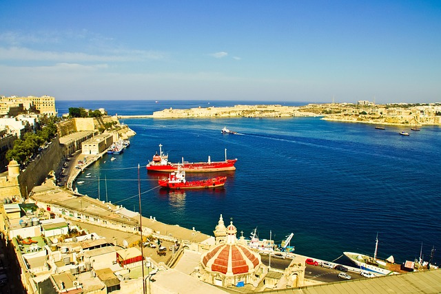 Schiff, Meer, Wasser, Malta, Sommer