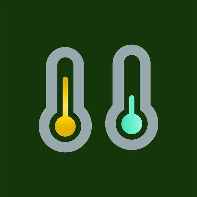 Free weather temperature meter illustration