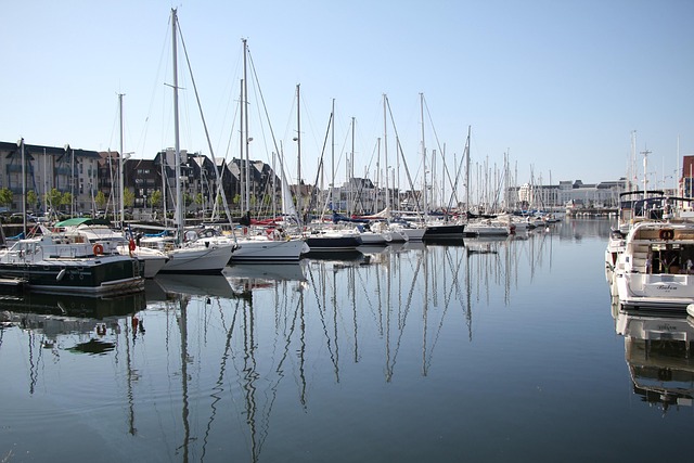 Bateaux, Porta, Mer, Oceano, Soleil