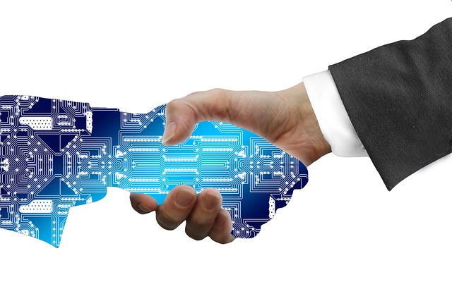 Free Digitization Handshake photo and picture