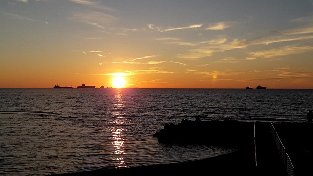 Free Sunset Tuscany photo and picture