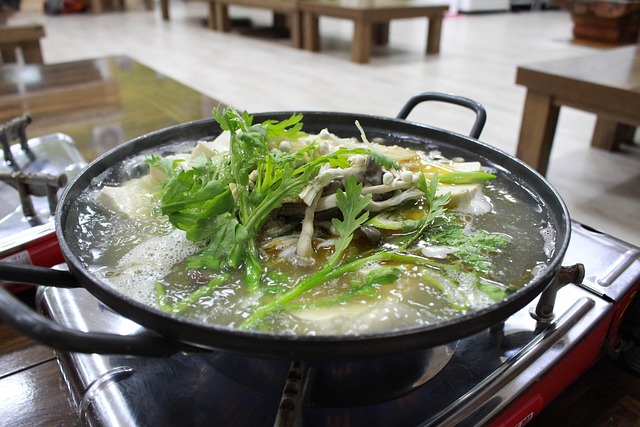 Free Korean Tofu Pot photo and picture